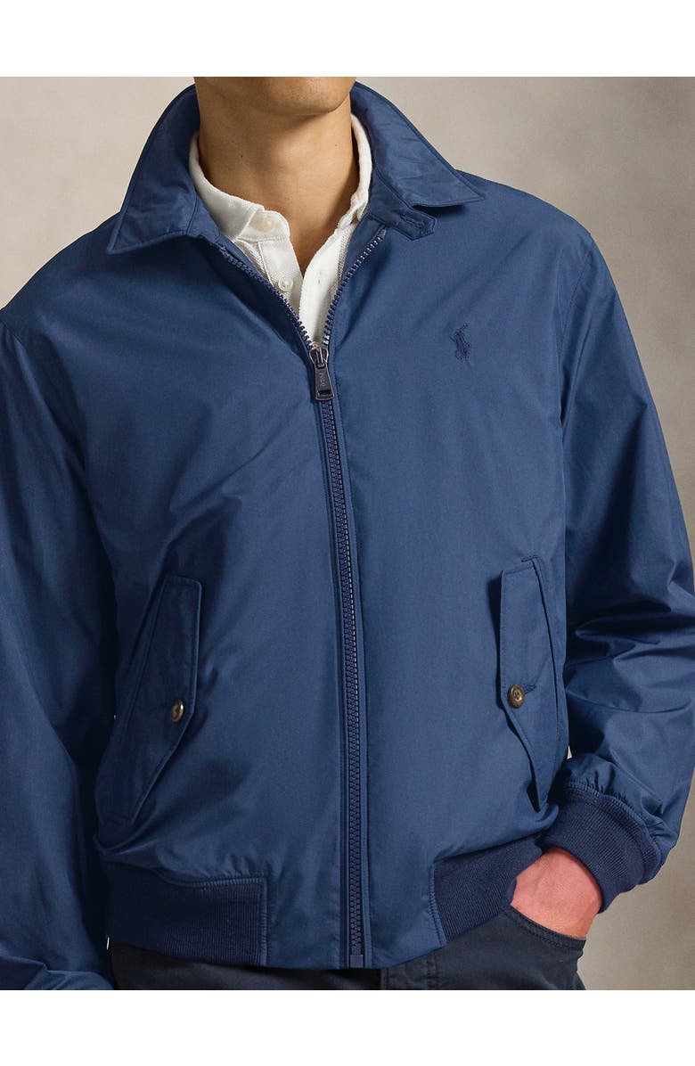 Polo Ralph Lauren Big & Tall Packable Classon Windbreaker Jacket, Alternate, color, Night Navy