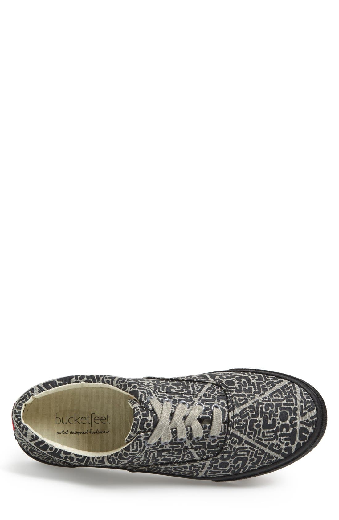 'Upendo' Sneaker, Alternate, color, BLACK