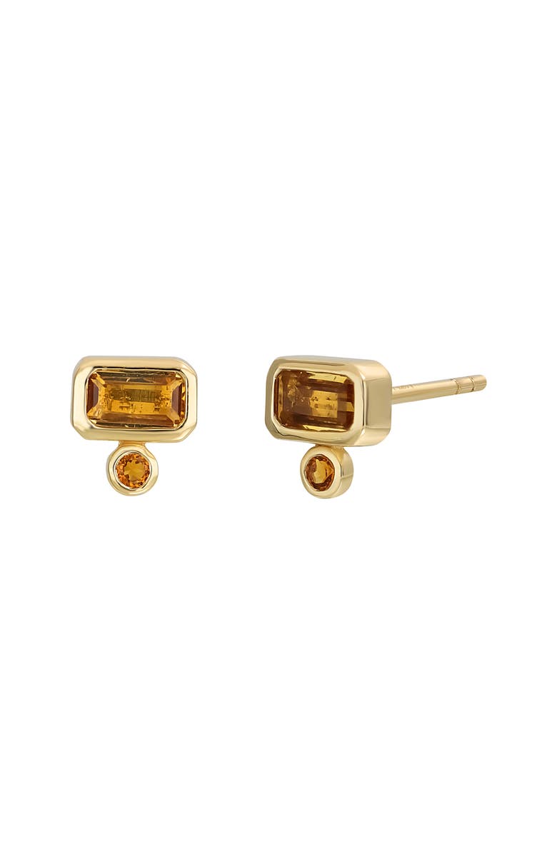 Bony Levy Semiprecious Stone 14K Gold Stud Earrings, Main, color, 0.51 14Ky