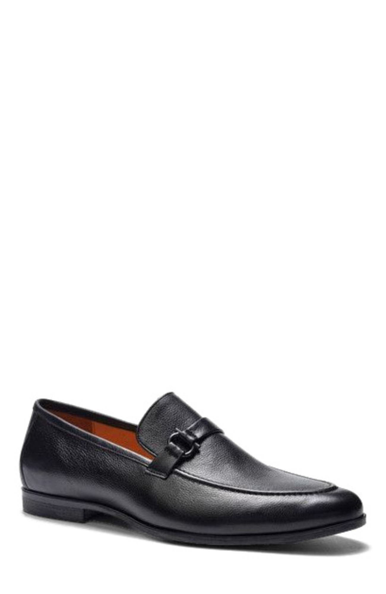 A. Veer Astor Loafer, Alternate, color, Black Leather