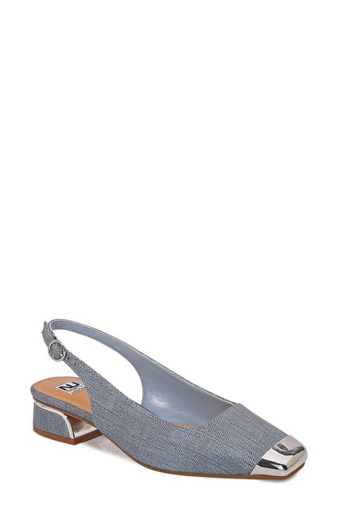 Empress Tipped Slingback Pump (Women)