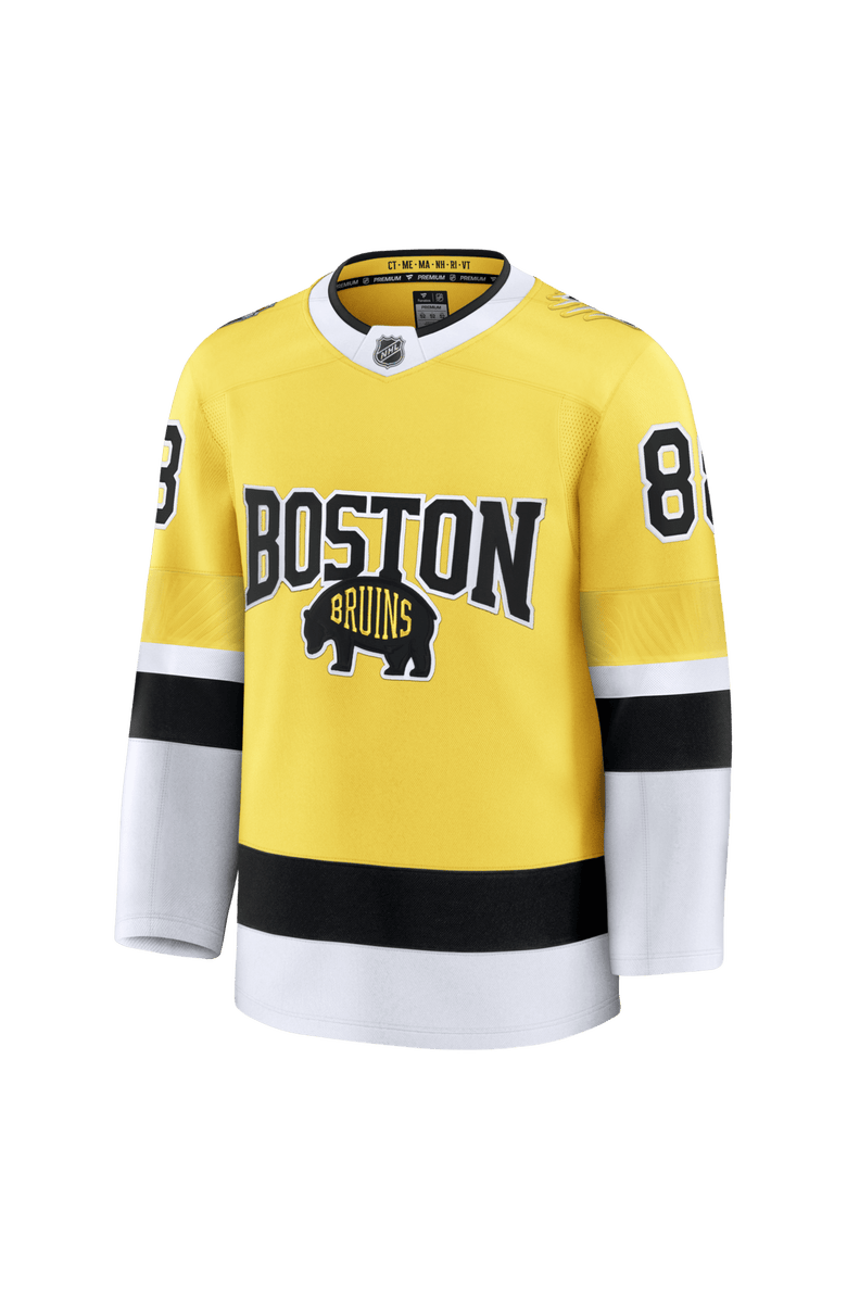 FANATICS Men's Fanatics David Pastrnak Gold Boston Bruins 2026 NHL Stadium Series Premium Jersey, Alternate, color, Gold