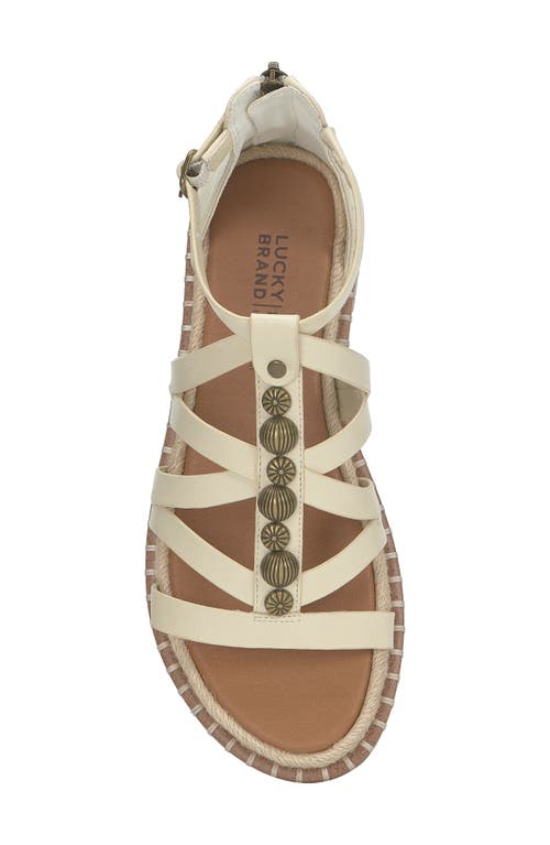 Lucky Brand Korina Sandal In White