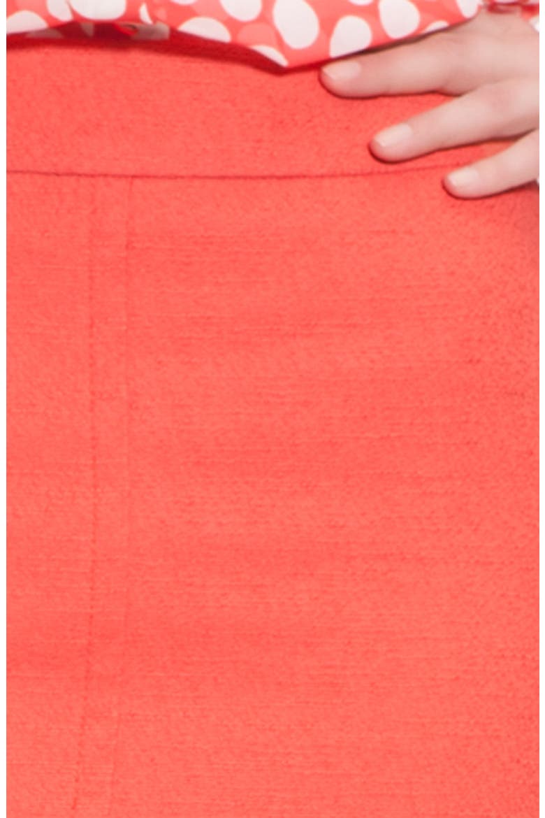 'Ashton' Tweed Pencil Skirt, Alternate, color, WATERMELON