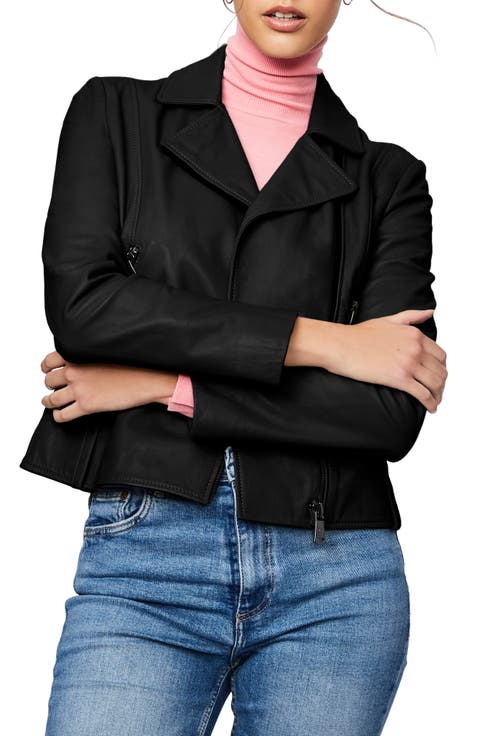 Leather Moto Jacket