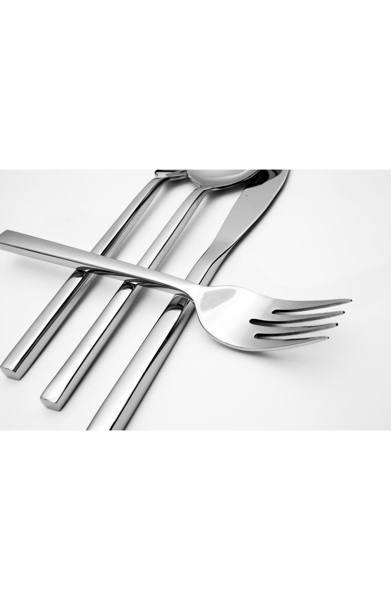 Fortessa Arezzo 20-Piece Place Setting, Alternate, color, Stainless Steel
