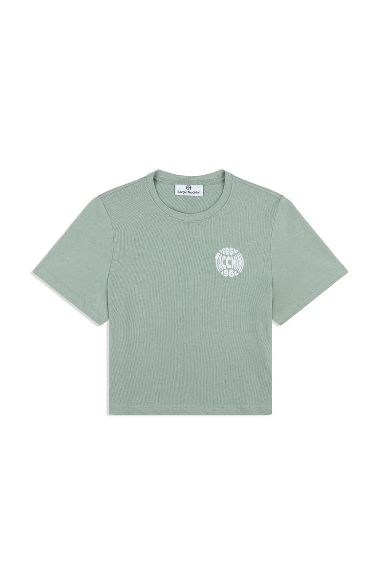 Sergio Tacchini Terina T-shirt, Alternate, color, Slate Gray