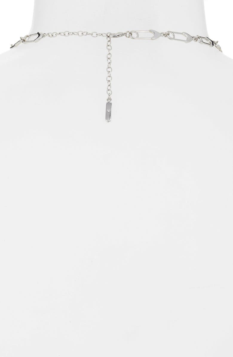 Stella & Dot Safety Pin Necklace, Alternate, color, 