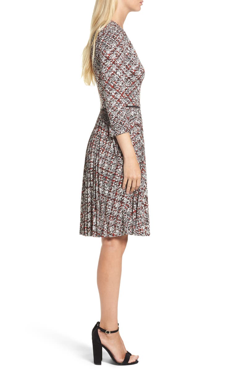 Maggy London Fit & Flare Dress, Alternate, color, 