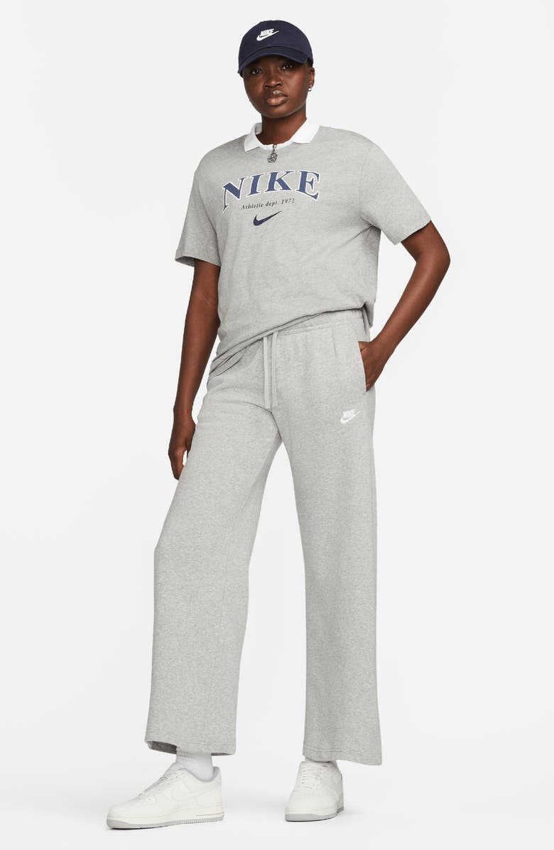 Nike Club Fleece Sweatpants, Alternate, color, 063 D Gr H/White