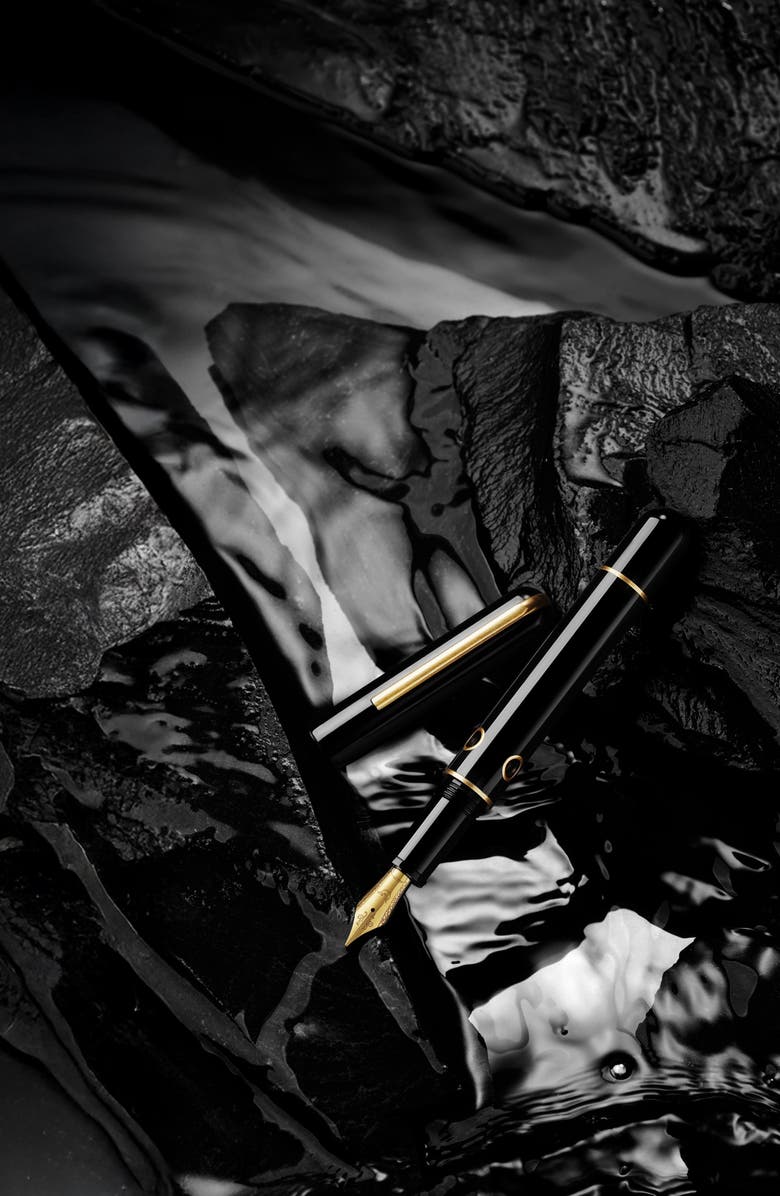 Nahvalur Nautilus Bronze Corydoras Ebonite Fountain Pen, Alternate, color, Black Medium