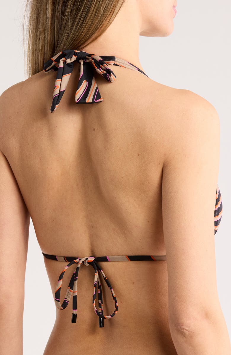 Sanctuary Halter Triangle Bikini Top, Alternate, color,