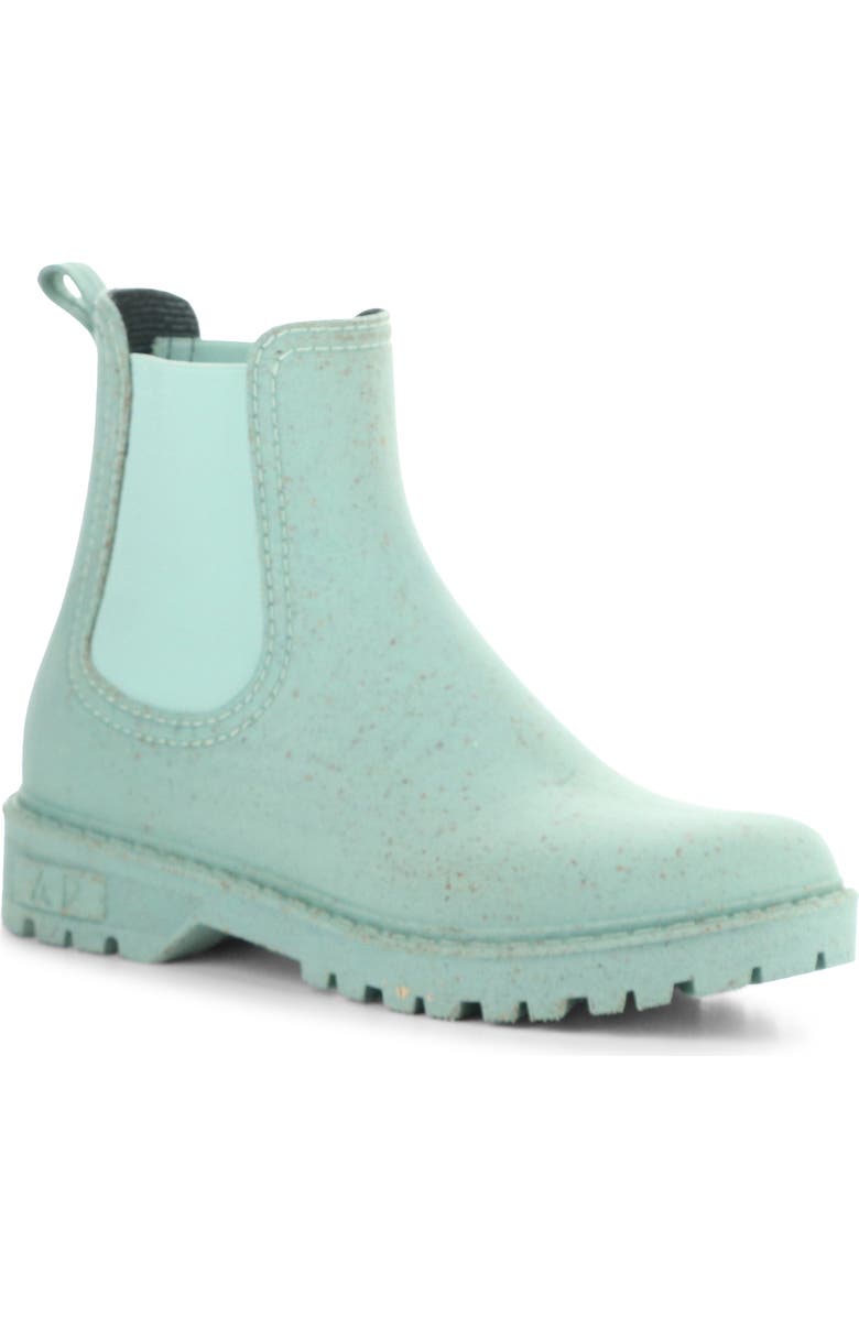 Asportuguesas by Fly London Oak Waterproof Chelsea Boot, Main, color, Mint Rubber Cork