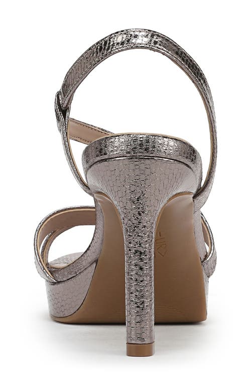 Naturalizer Abby Platform Sandal In Gray