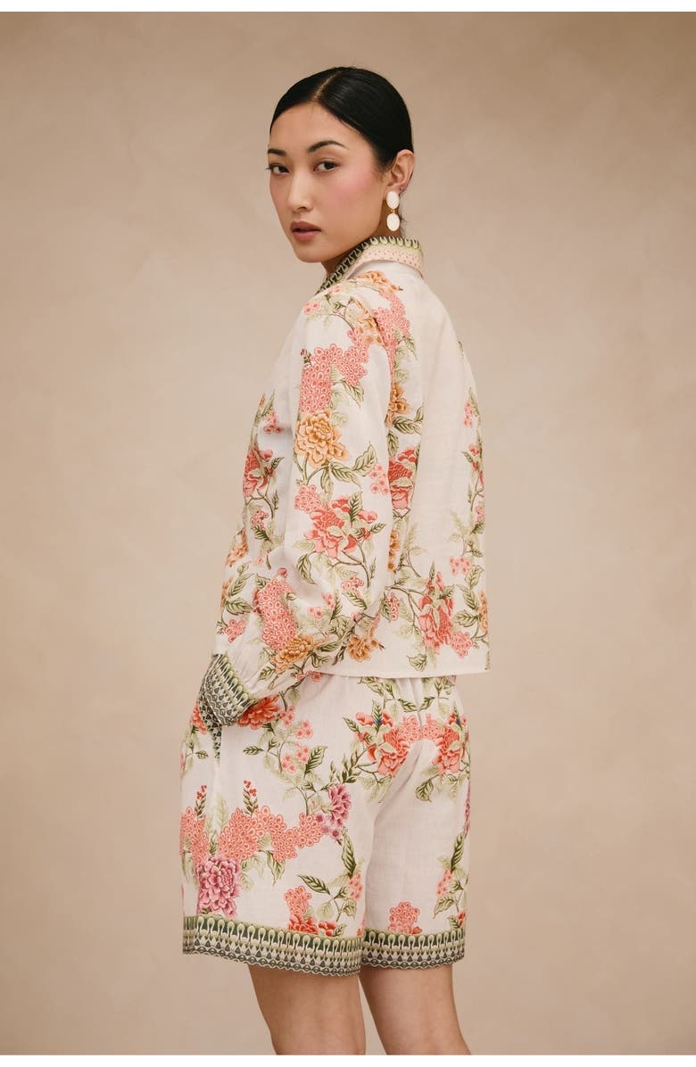 RAISHMA Amani Cream Short, Alternate, color, Cream