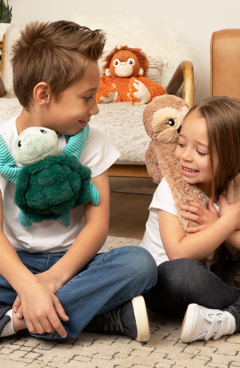 Hugimals World Sawyer the Sloth Plush Toy, Alternate, color, Brown