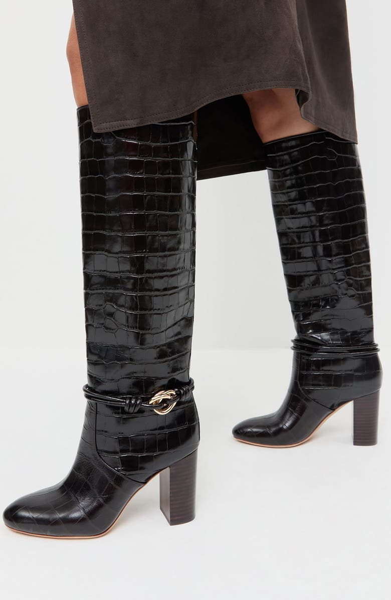 Loeffler Randall Goldy Knee High Boot, Alternate, color, Tmoro