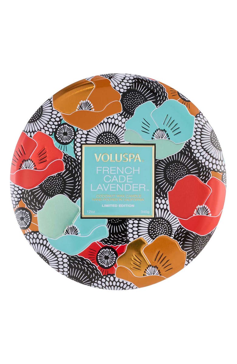 Voluspa XXV Three-Wick Tin Candle, Alternate, color, 