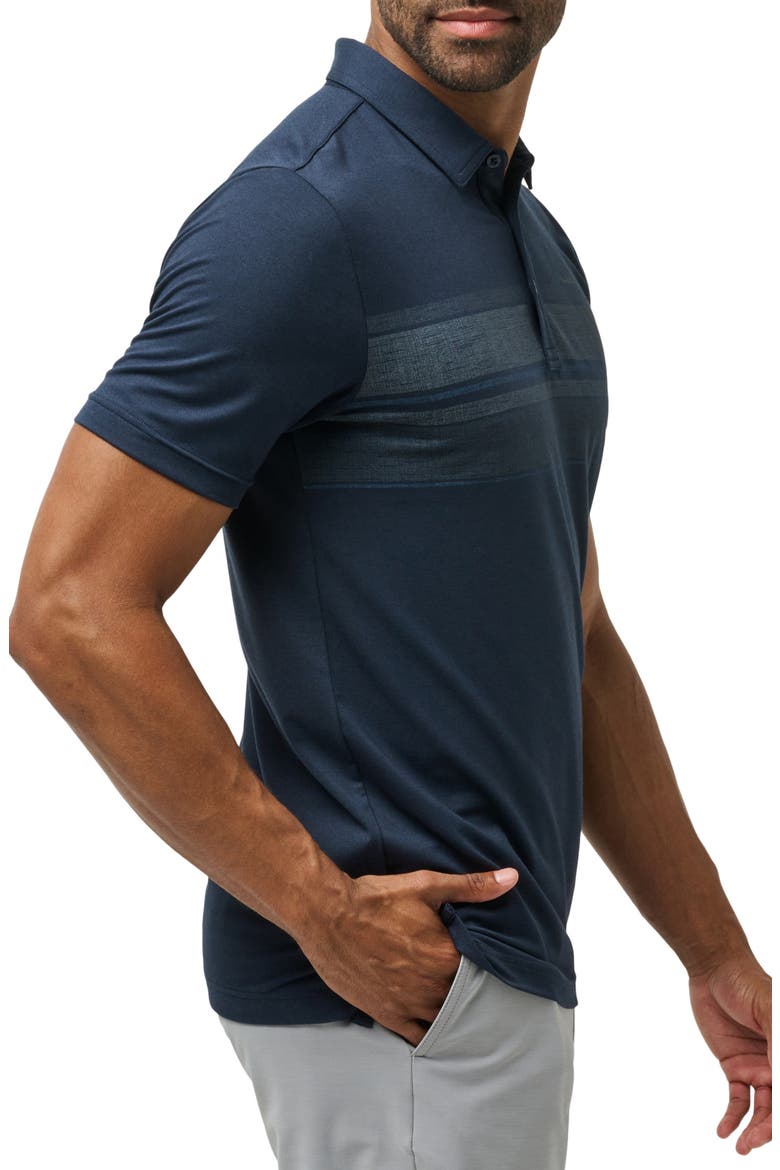 Strictly Speaking Chest Stripe Polo, Alternate, color, TOTAL ECLIPSE