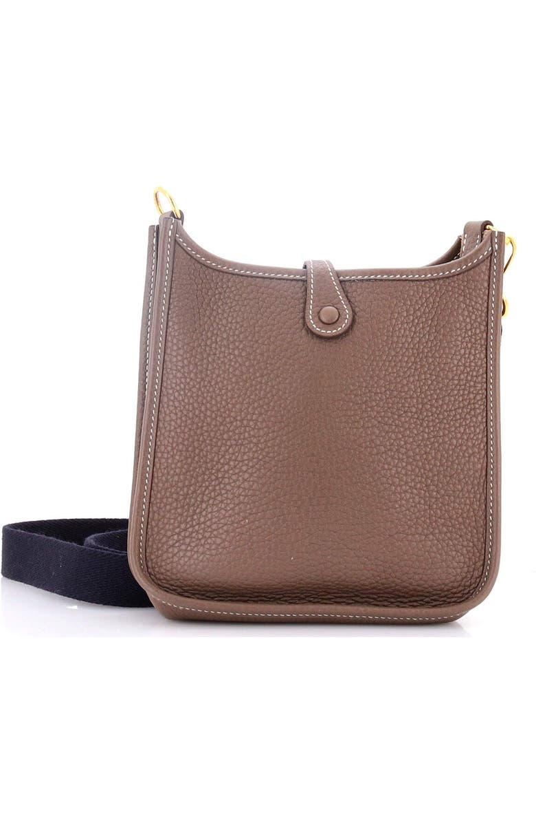 Pre-Owned Hermes Evelyne Bag Gen III Clemence TPM, Alternate, color, Etoupe