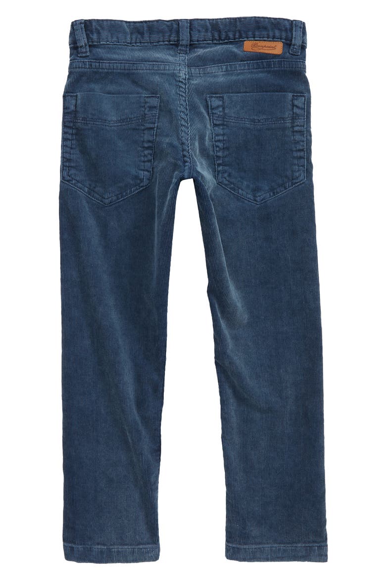 Kids' Stretch Cotton Corduroy Pants, Alternate, color, BLEU DU NORD