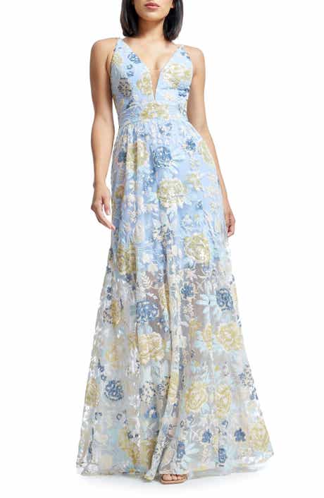 Dress the Population Samira Embellished Chiffon Gown