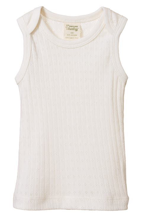 Pointelle Sleeveless Top
