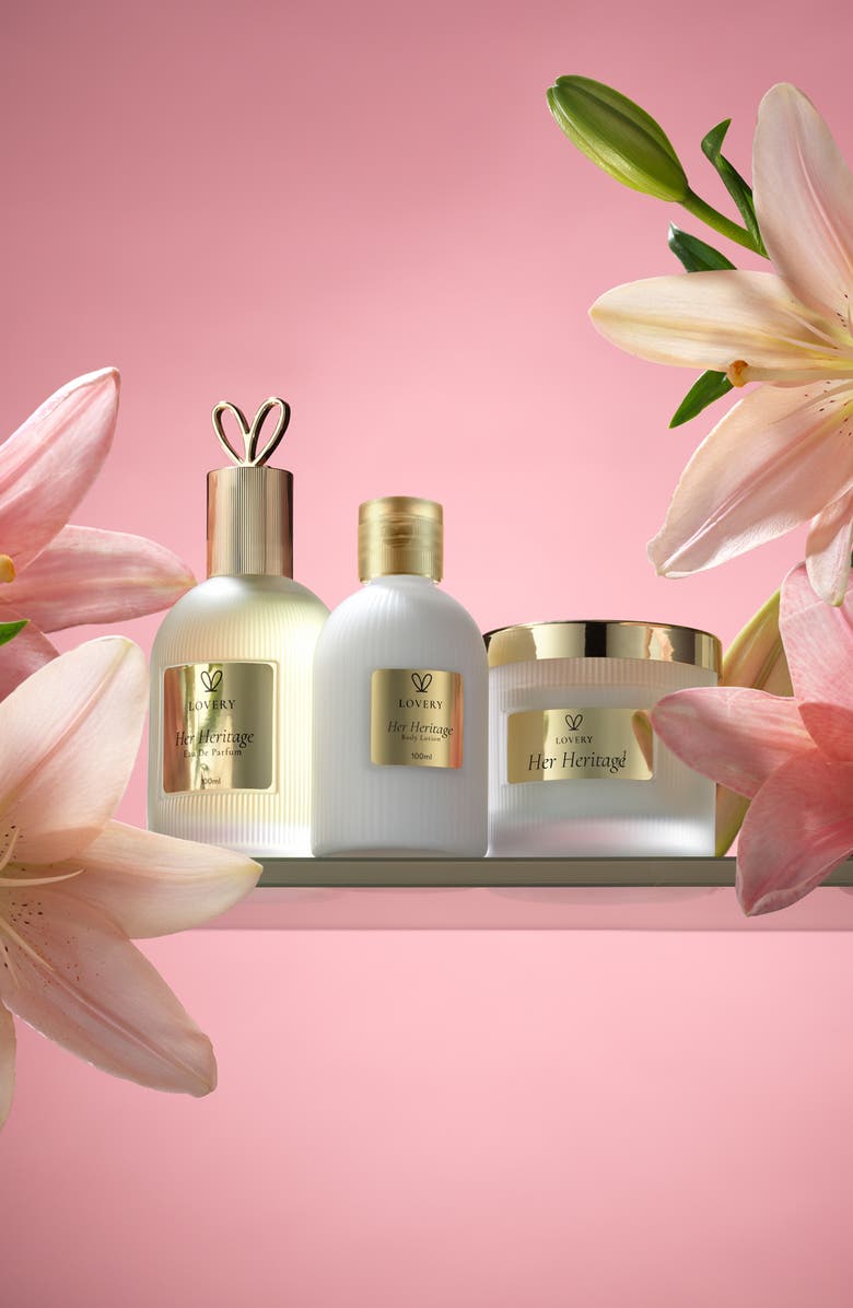 Lovery Her Heritage Elegant Silky Hydrating Body Lotion, Alternate, color, Her Heritage