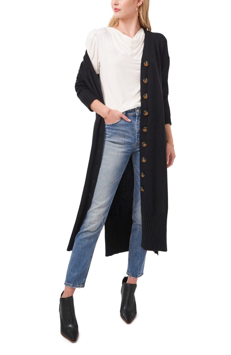 Vince Camuto Long Cardigan, Alternate, color, 