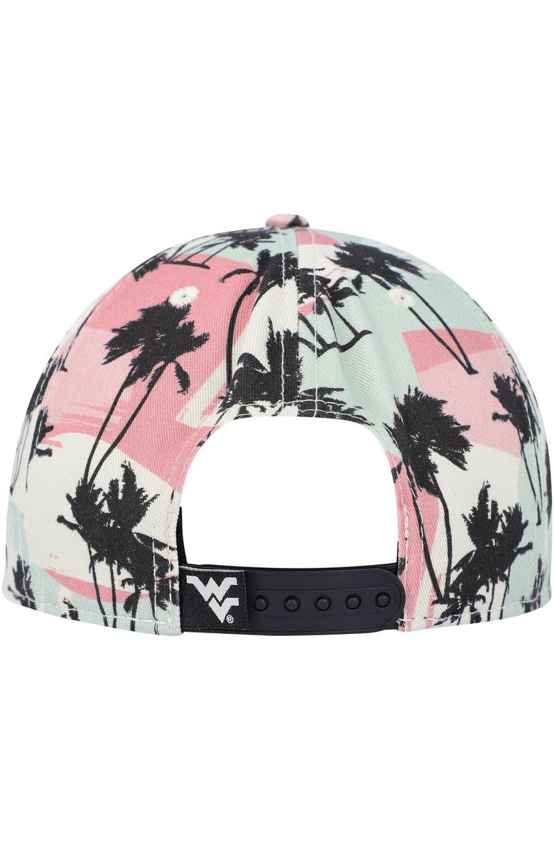 New Era Men's New Era Cream West Virginia Mountaineers High Tide Golfer Snapback Hat, Alternate, color, Cream