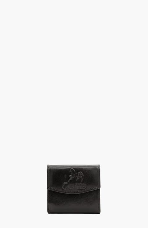 Gentleman Mini Trifold Leather Wallet 530