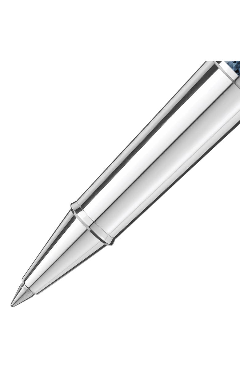 Montblanc Meisterstück Solitaire Doué Blue Hour Classique Rollerball Pen, Alternate, color, Blue