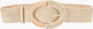 LASCANA Women's Raffia Waist Belt