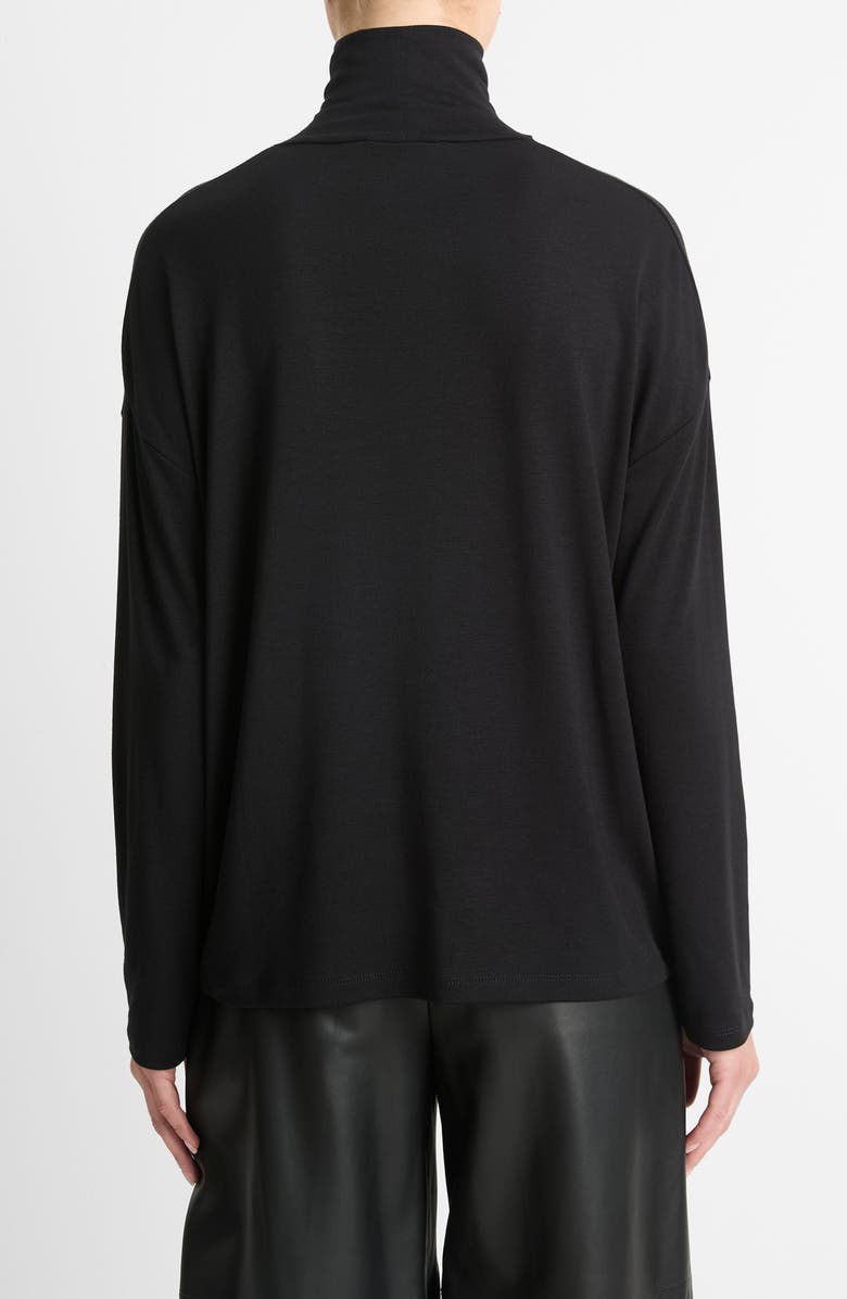 Vince Relaxed Jersey Turtleneck, Alternate, color, 