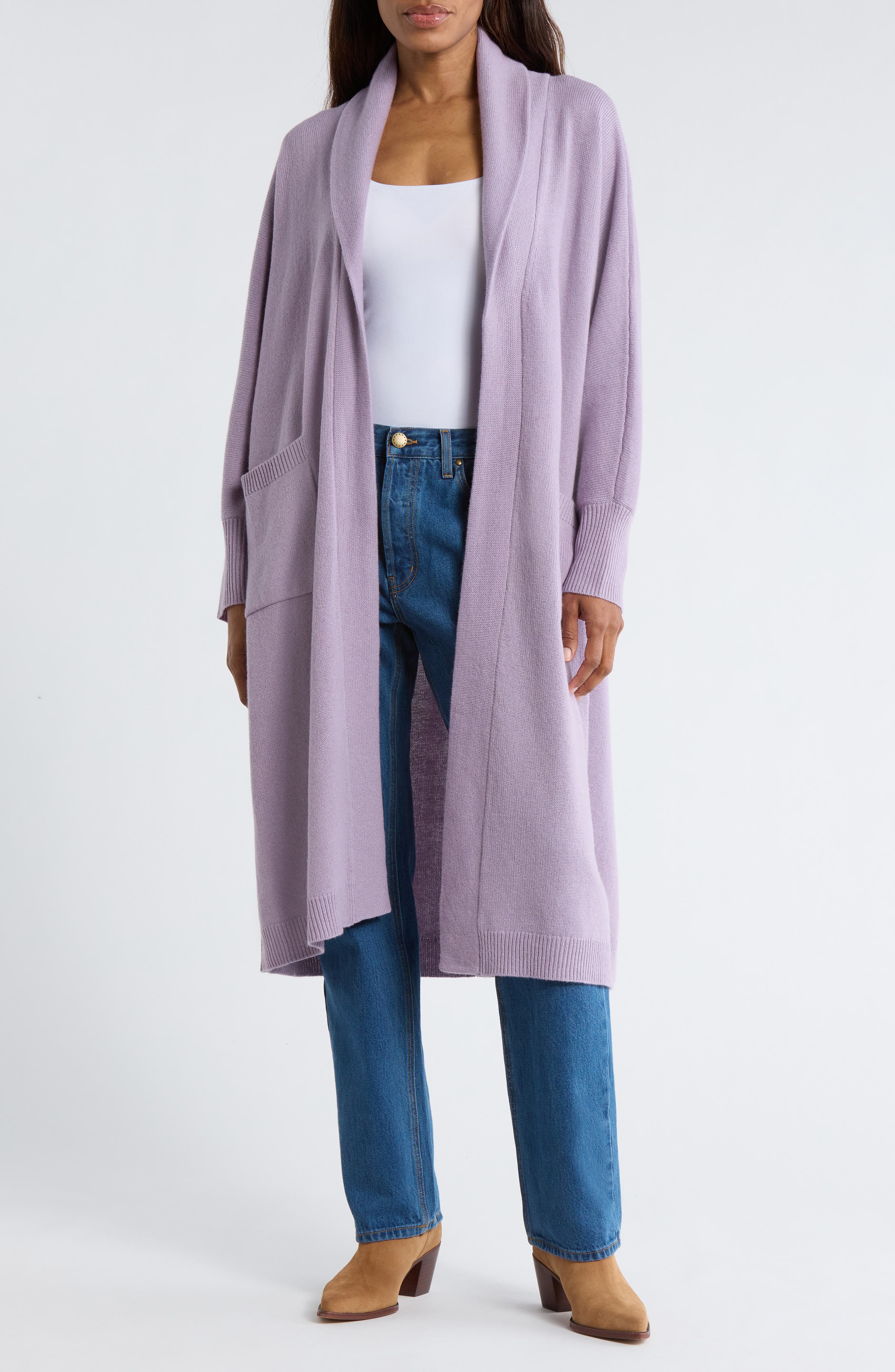 THE GREAT. The Easy Cashmere Duster