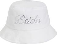 BRIDEMERCH Bride Rhinestone (Reversible) Bucket Hat