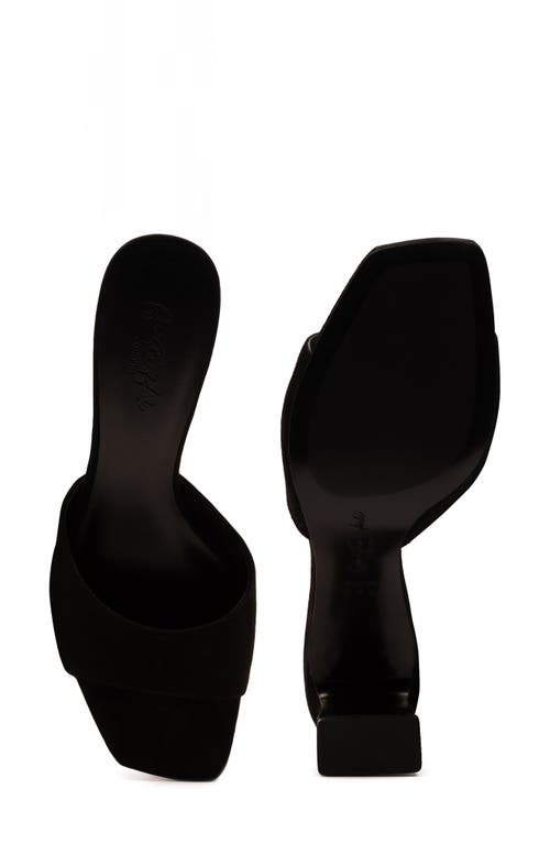 Off The Hook London Park Block Heel Sandal In Black
