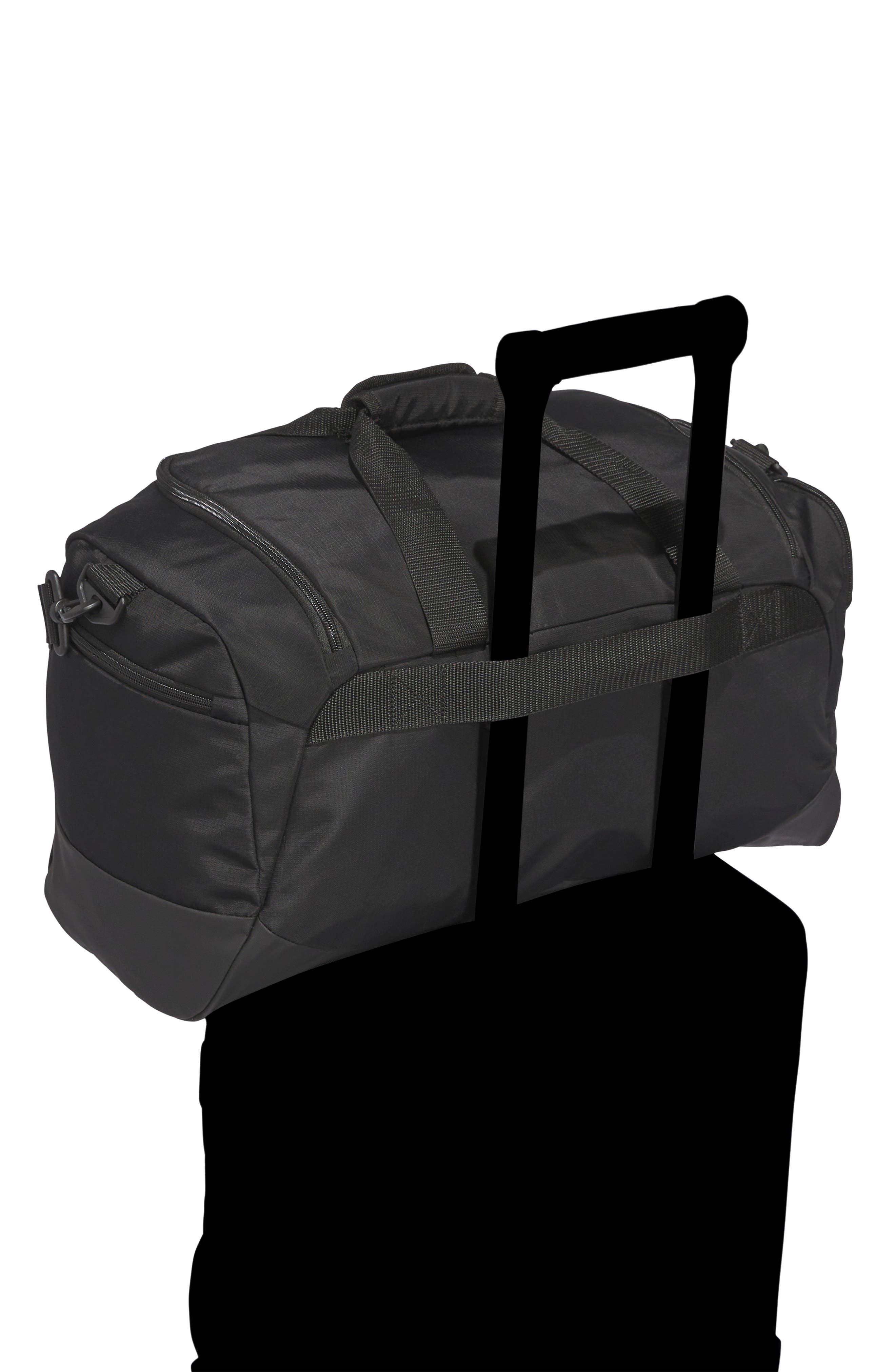 adidas Defender 5 Small Duffel Bag, Alternate, color, Black