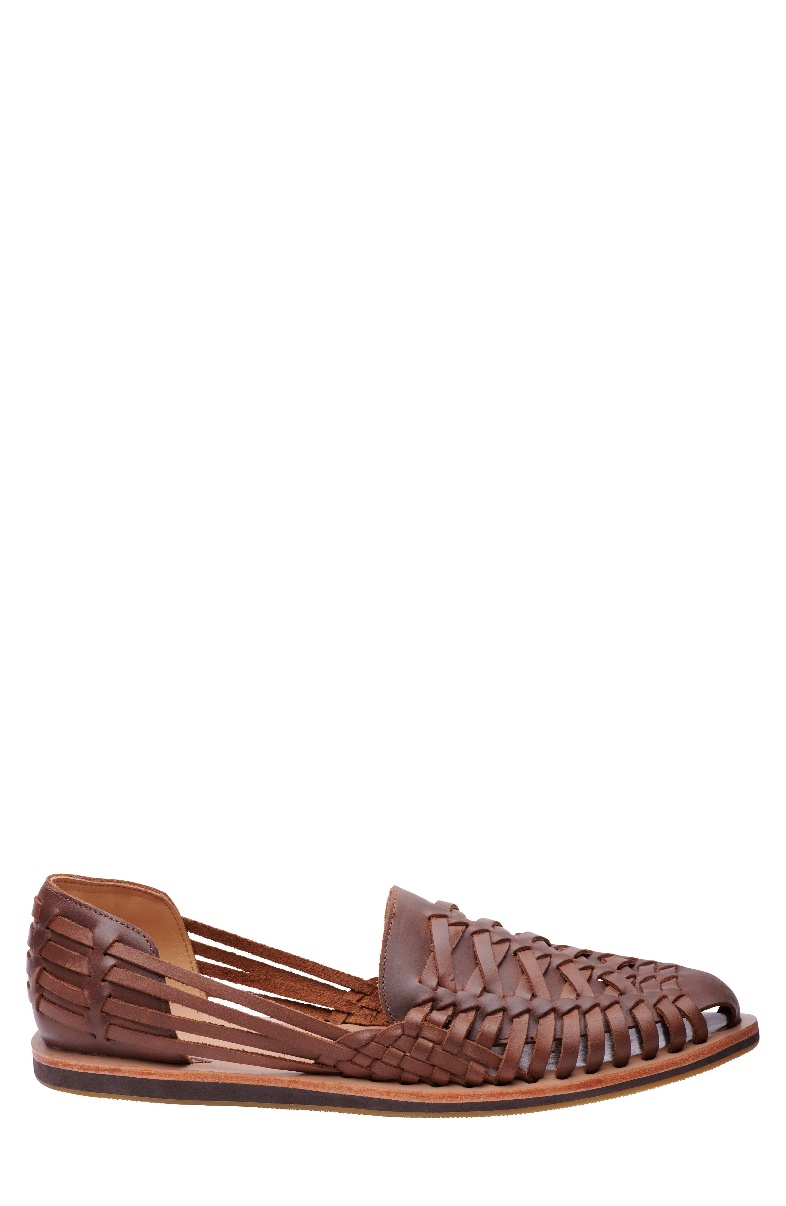 Nisolo Huarache Water Resistant Sandal, Alternate, color, Brown