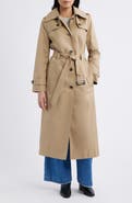 London Fog Cotton Blend Trench Coat