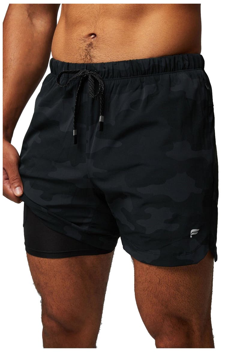 Men's The 5" One Short, Main, color, Black Tactical Camo
