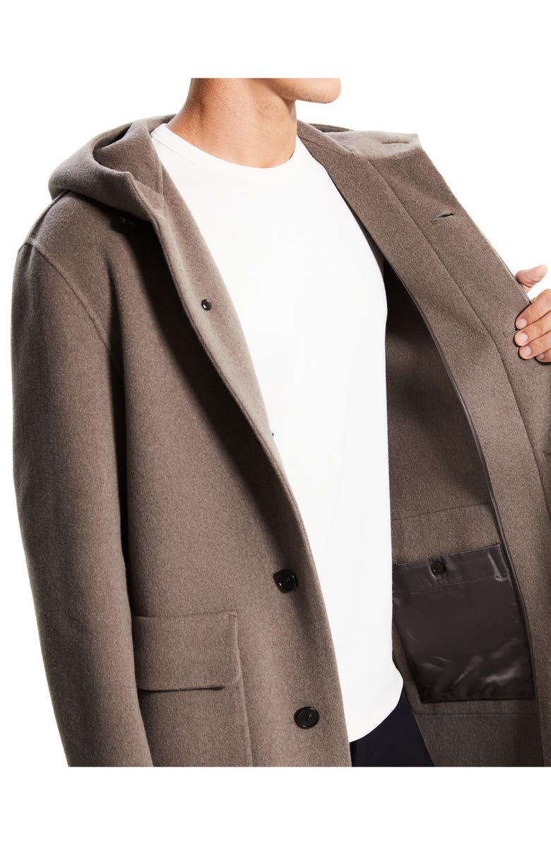 Theory Thompson Luxe New Divide Wool Blend Coat, Alternate, color, 