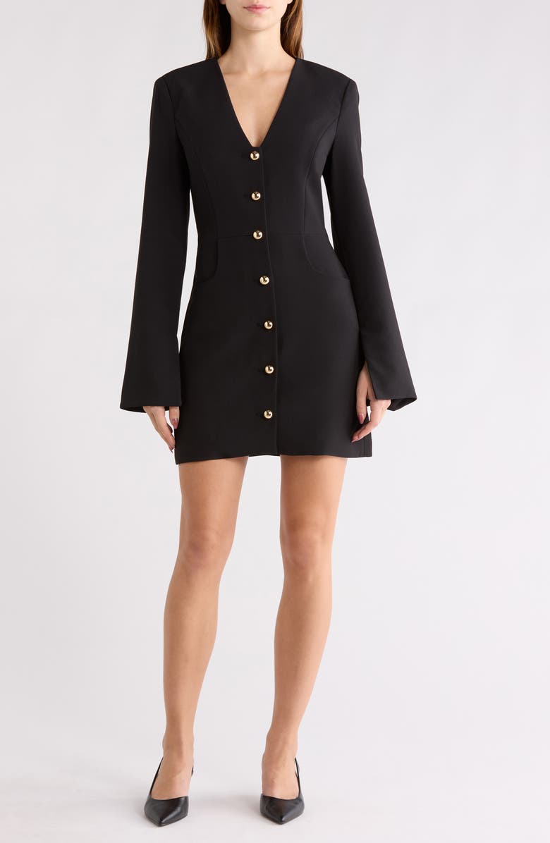 Favorite Daughter The Audrey Minidress, Main, color, Black
