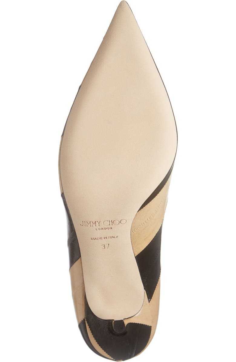 Jimmy Choo Love Stripe Pointed Toe Pump, Alternate, color,