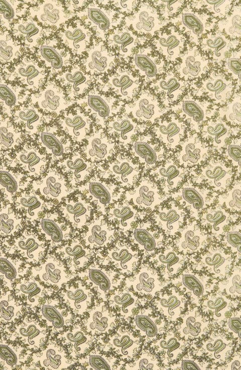 Paisley Print Square Scarf