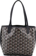 Pre-Owned Goyard Anjou Reversible Tote Coated Canvas Mini