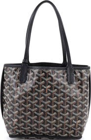 Pre-Owned Goyard Anjou Reversible Tote Coated Canvas Mini