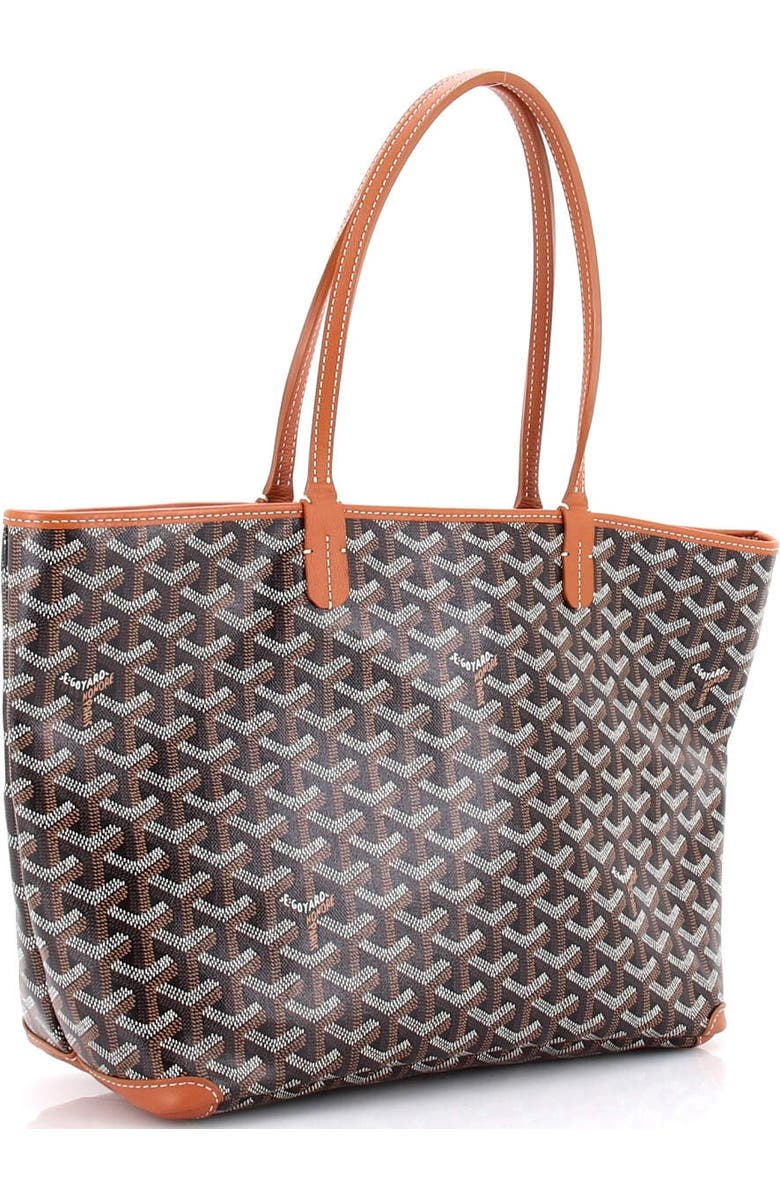 Pre-Owned Goyard Artois Tote Coated Canvas PM, Alternate, color, Brown