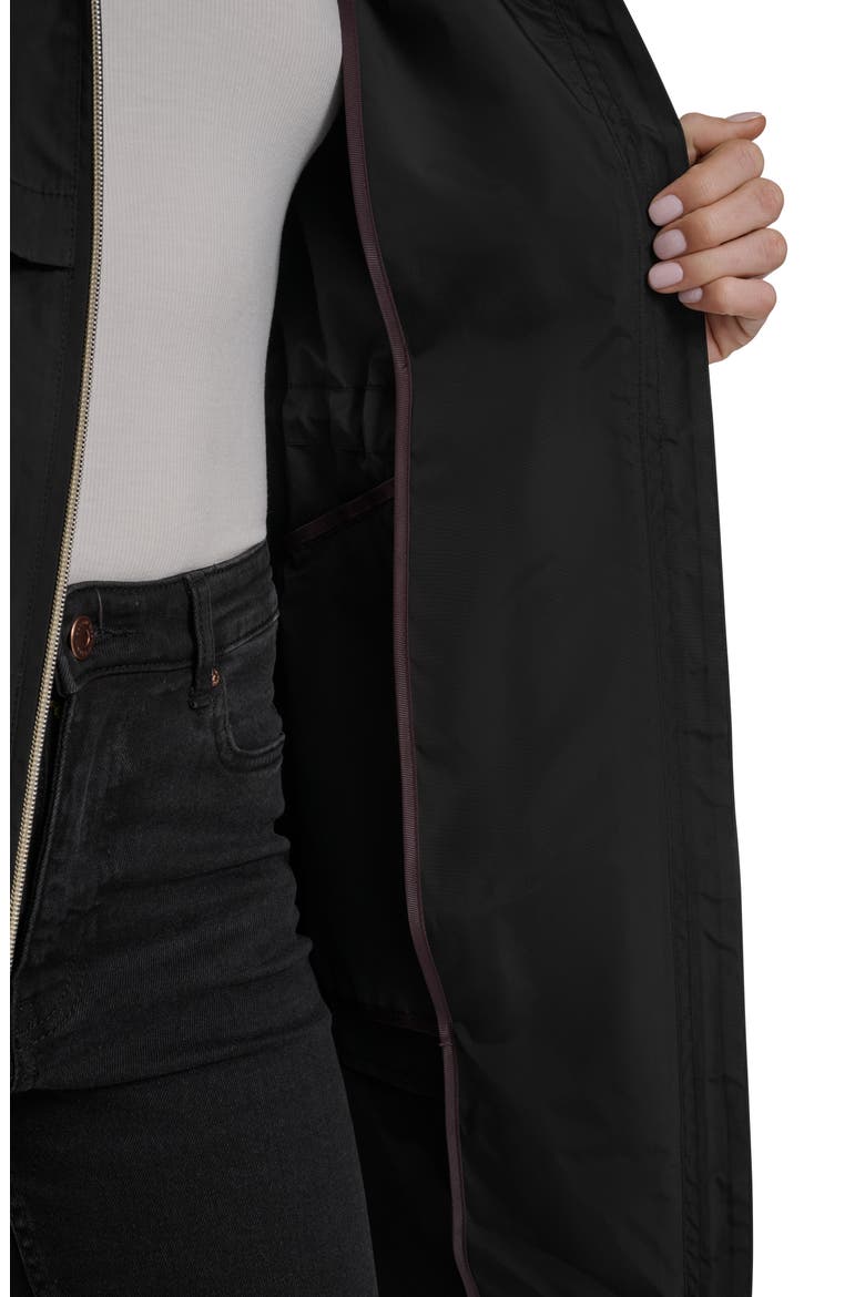 Water Resistant Packable Jacket, Alternate, color, BLACK