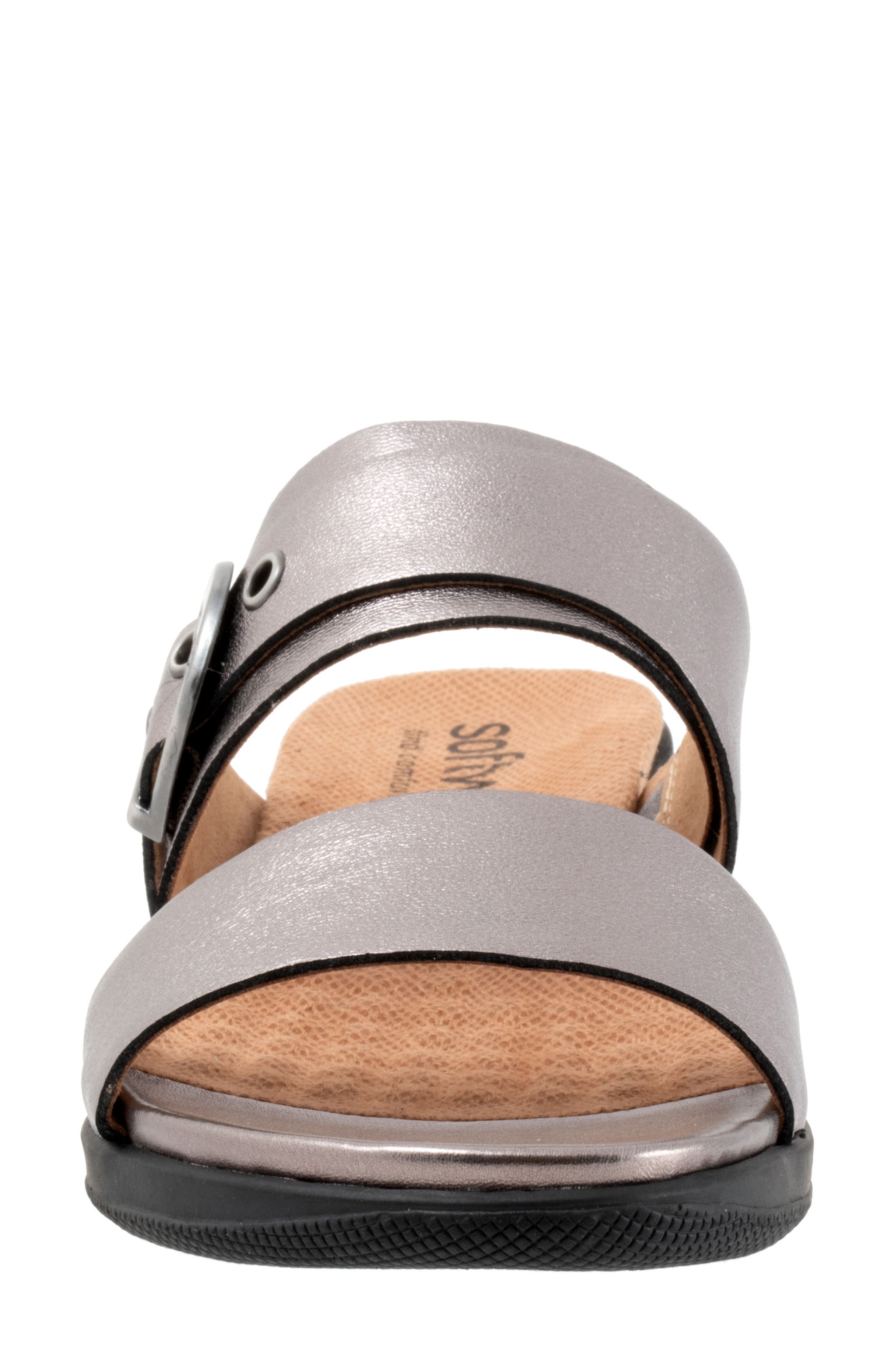 Toki Slide Sandal, Alternate, color, PEWTER